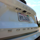 A photo of the rear end of a Kia Sorento PHEV SUV.
